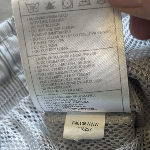 Nike Gray Nylon Track Pants Men’s Size Small Ankle Zip Lined Gym Workout Outdoor - Picture 11 of 11